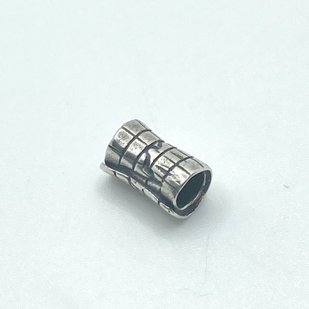 TROLLBEADS HeartBeat Bead 925 LAA Sterling Silver Bead Charm Approx 10mm Length